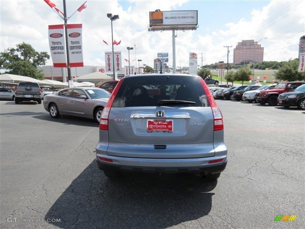 2010 CR-V EX - Glacier Blue Metallic / Gray photo #6