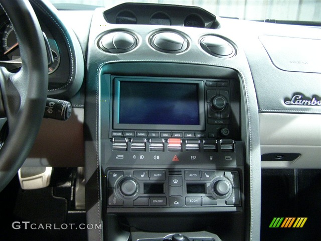 2006 Gallardo Coupe E-Gear - Blu Fontus / 2-Tone Grey and Black photo #8