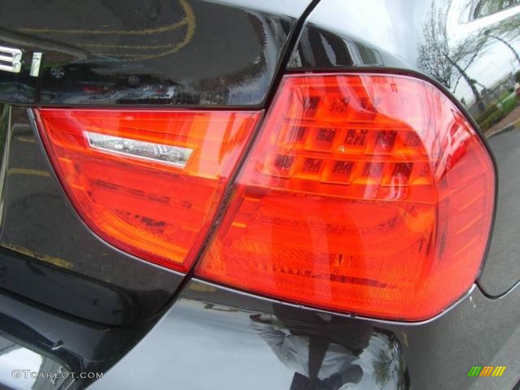 2009 3 Series 328xi Sedan - Jet Black / Black photo #44