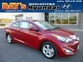 2013 Red Hyundai Elantra Coupe GS  photo #1