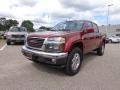 Merlot Jewel Metallic 2010 GMC Canyon SLE Crew Cab 4x4