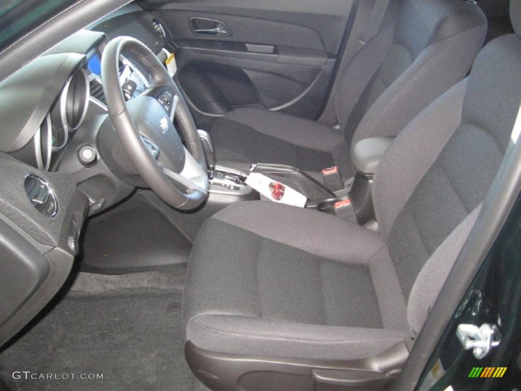 2014 Cruze LT - Rainforest Green Metallic / Jet Black photo #7
