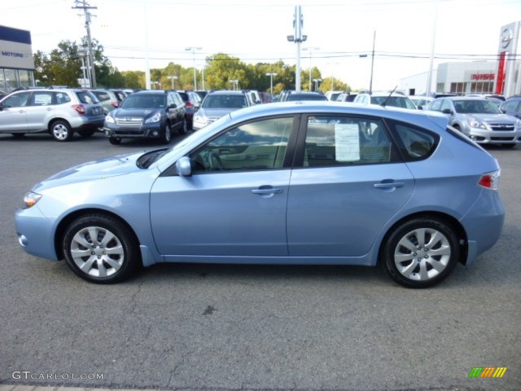 2011 Impreza 2.5i Wagon - Sky Blue Pearl / Ivory photo #8