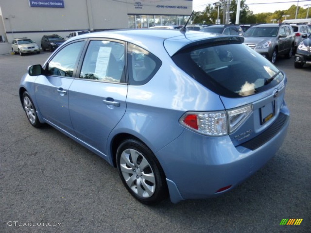 2011 Impreza 2.5i Wagon - Sky Blue Pearl / Ivory photo #9