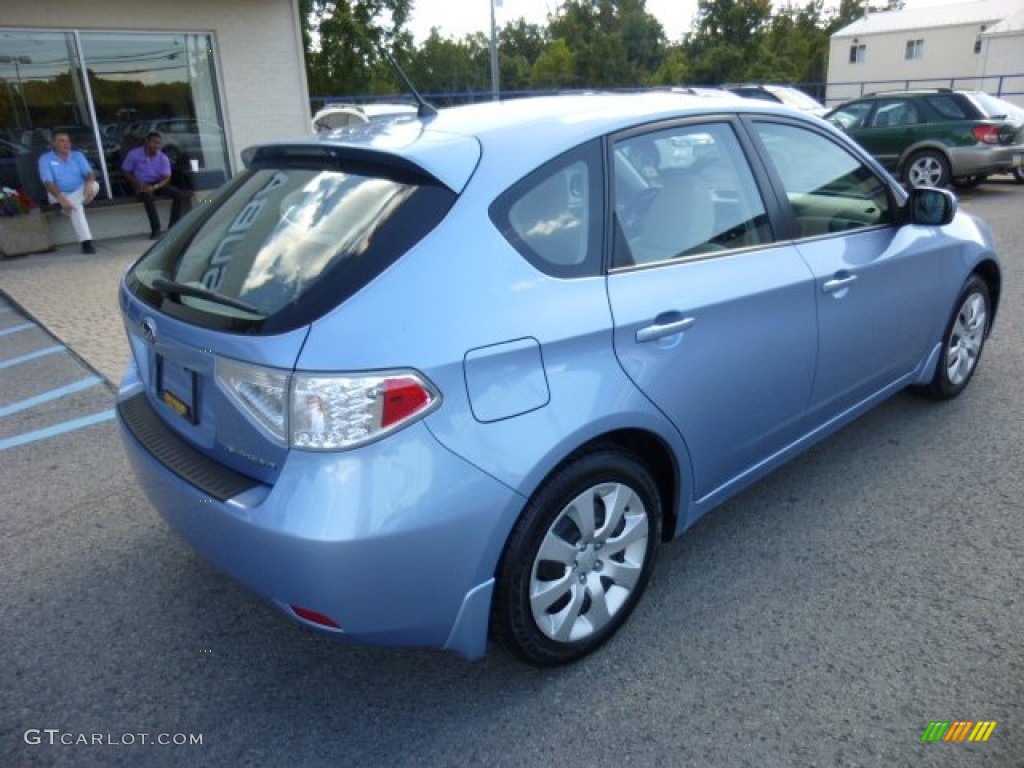 2011 Impreza 2.5i Wagon - Sky Blue Pearl / Ivory photo #11