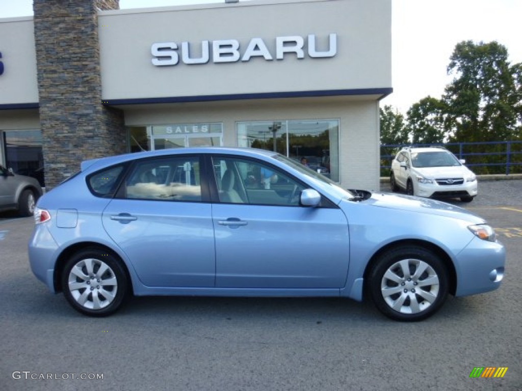 2011 Impreza 2.5i Wagon - Sky Blue Pearl / Ivory photo #12