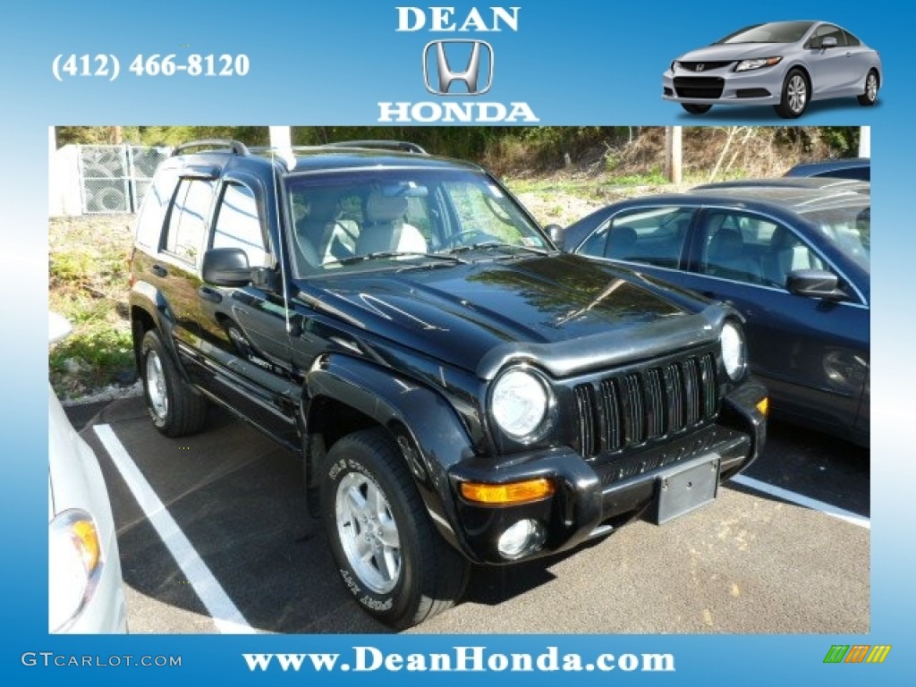 Black Jeep Liberty