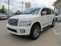 Ivory White Pearl 2007 Infiniti QX 56 4WD Exterior