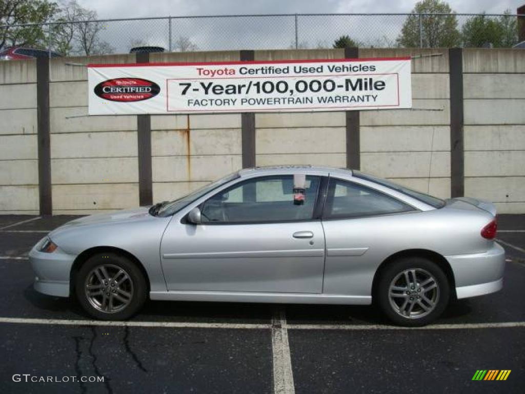 2003 Cavalier LS Sport Coupe - Ultra Silver Metallic / Graphite Gray photo #1