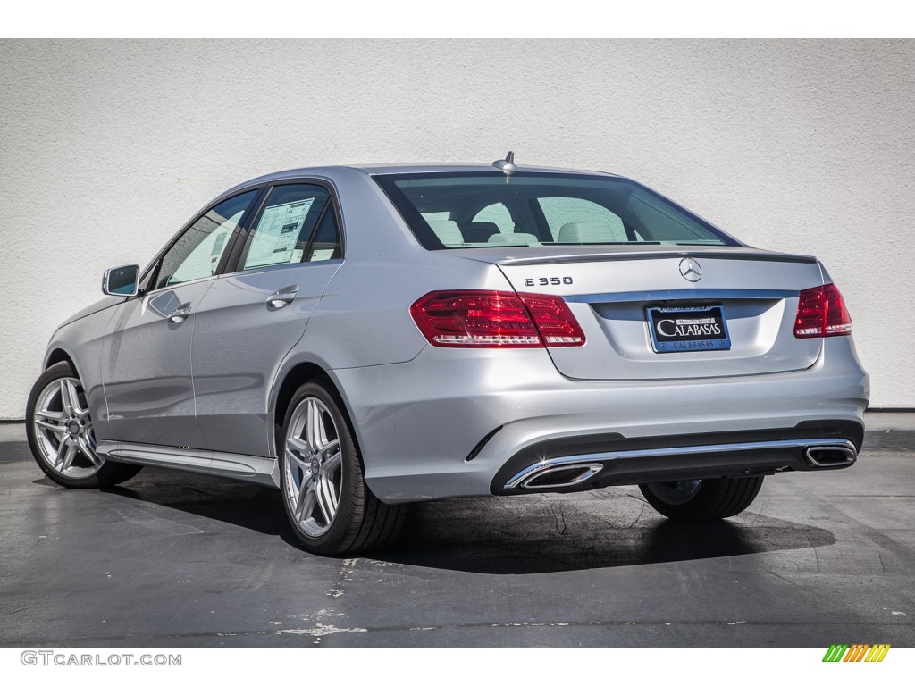 2014 E 350 Sport Sedan - Iridium Silver Metallic / Gray/Dark Gray photo #2
