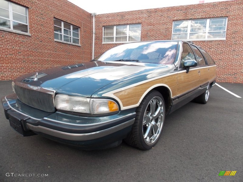 1994 Roadmaster Estate Wagon - Dark Jadestone Metallic / Beige photo #1