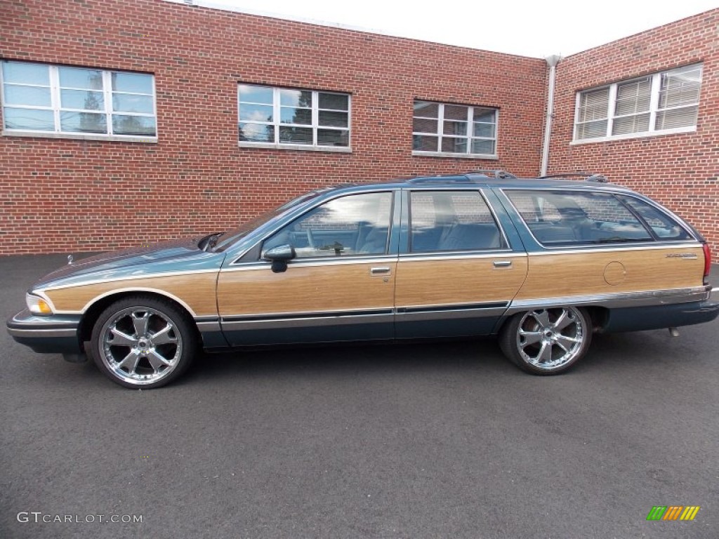 Dark Jadestone Metallic 1994 Buick Roadmaster Estate Wagon Exterior Photo #86270462
