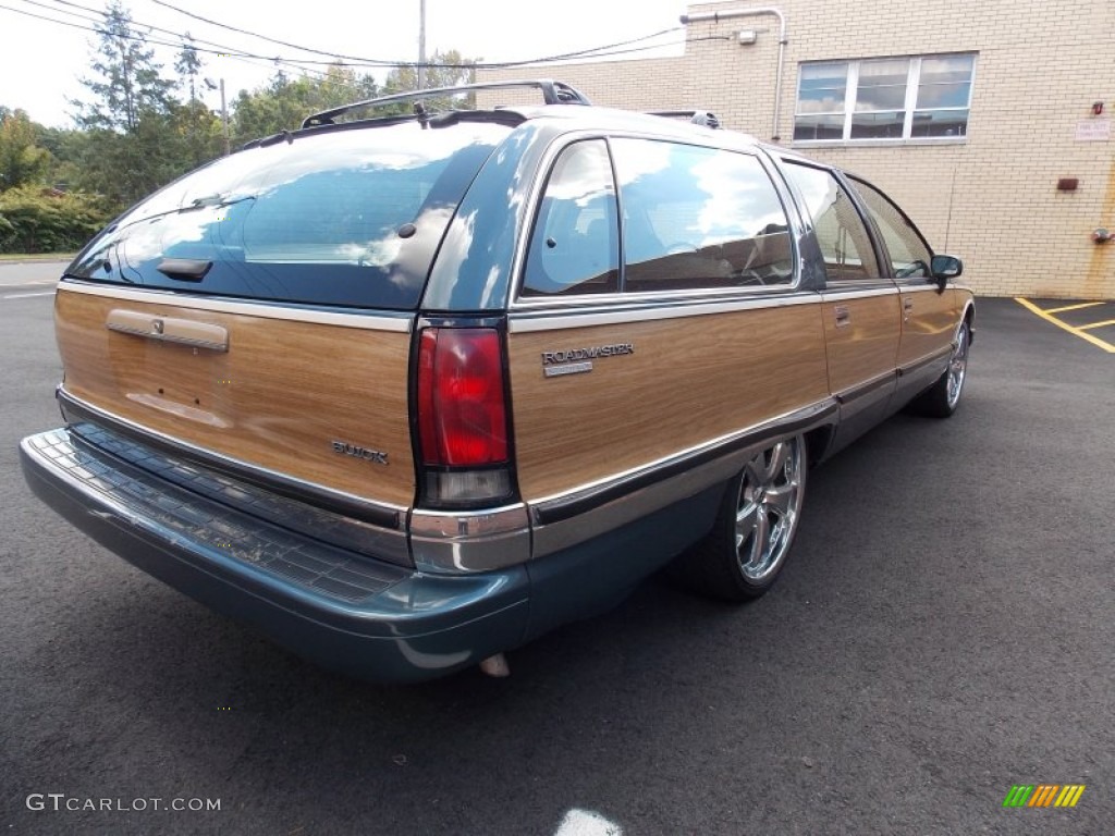 1994 Roadmaster Estate Wagon - Dark Jadestone Metallic / Beige photo #5