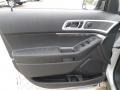 Sport Charcoal Black 2014 Ford Explorer Sport 4WD Door Panel