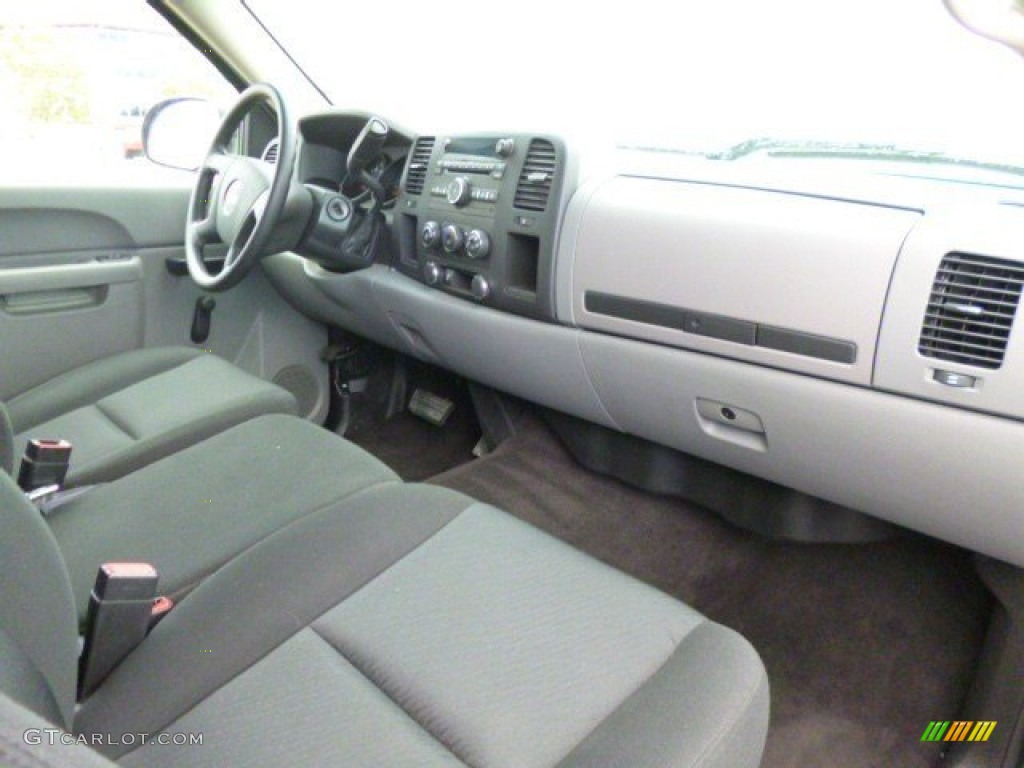 2012 Sierra 1500 Extended Cab - Quicksilver Metallic / Dark Titanium photo #13