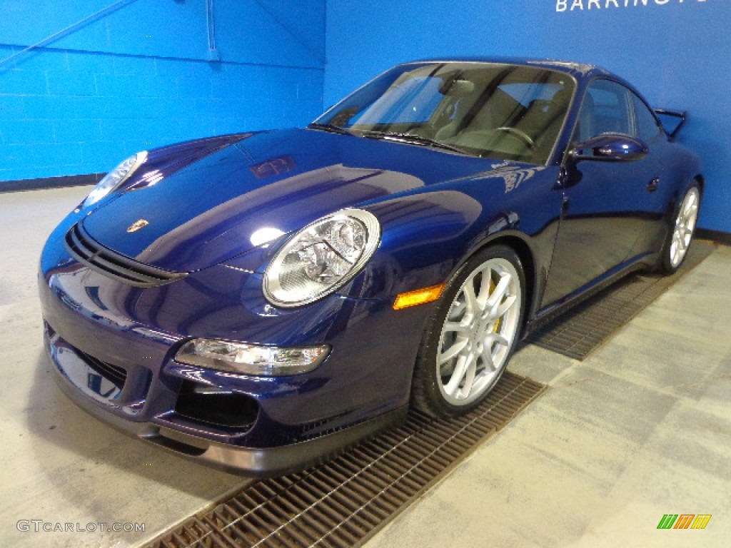 2007 911 GT3 - Lapis Blue Metallic / Black photo #5