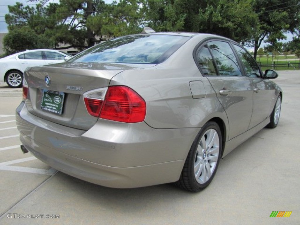 2007 3 Series 328i Sedan - Platinum Bronze Metallic / Beige photo #10