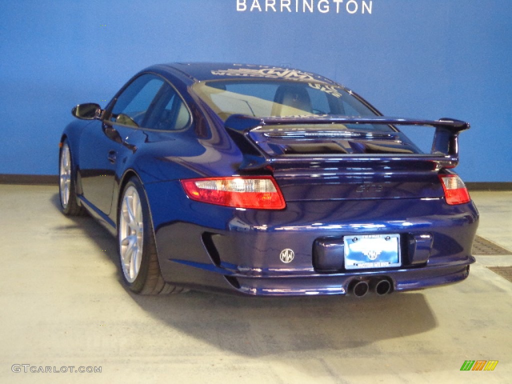 2007 911 GT3 - Lapis Blue Metallic / Black photo #7