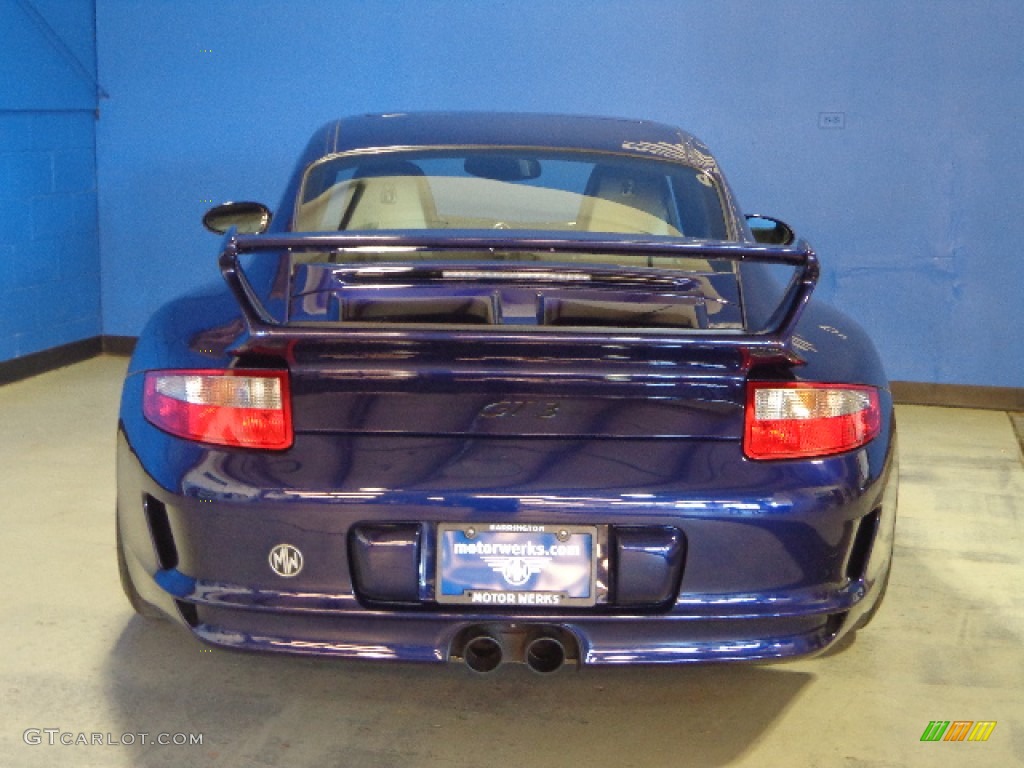 2007 911 GT3 - Lapis Blue Metallic / Black photo #8