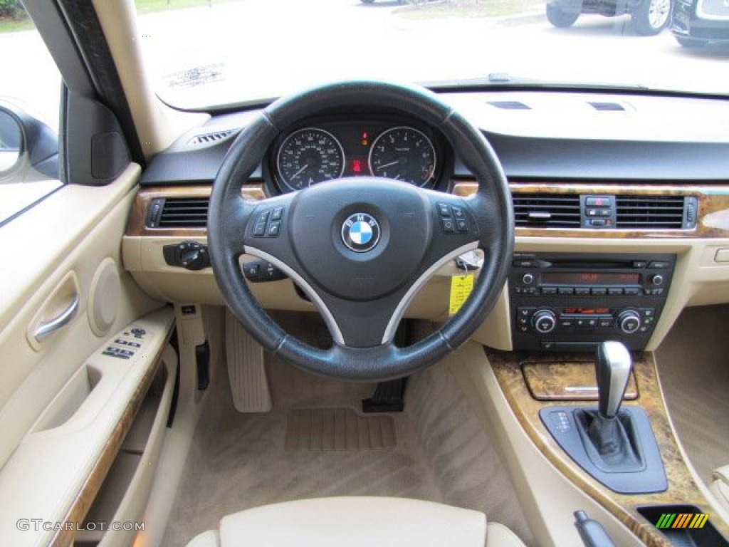 2007 3 Series 328i Sedan - Platinum Bronze Metallic / Beige photo #14