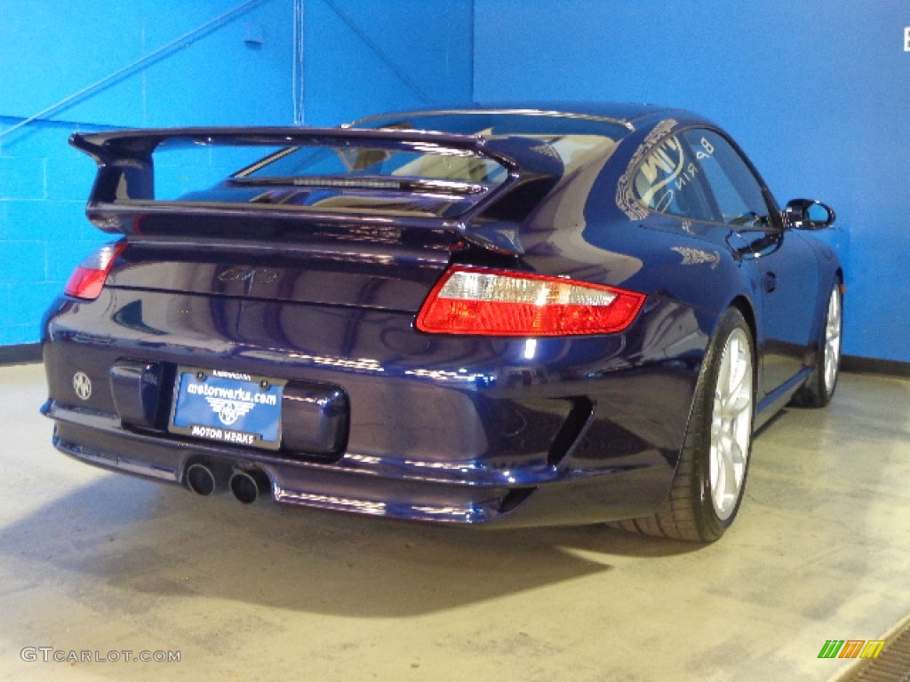 2007 911 GT3 - Lapis Blue Metallic / Black photo #9