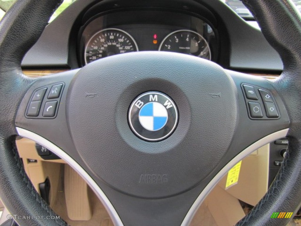 2007 3 Series 328i Sedan - Platinum Bronze Metallic / Beige photo #15