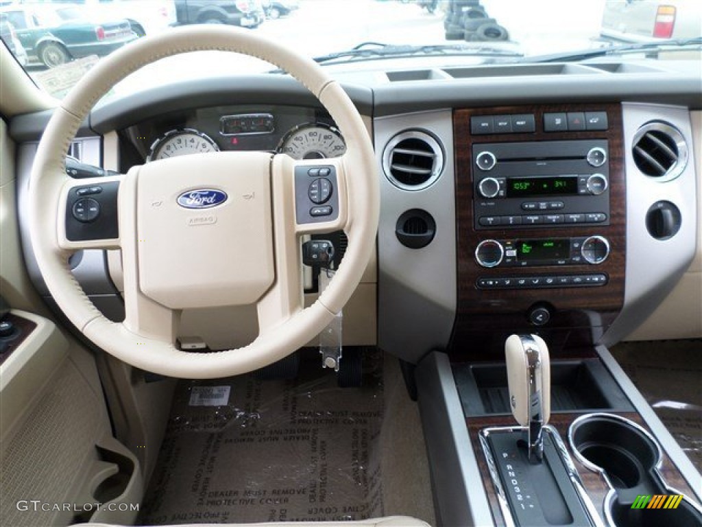 2014 Ford Expedition XLT Camel Dashboard Photo #86271452