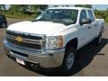 Summit White - Silverado 2500HD WT Crew Cab Photo No. 2