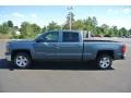 2014 Blue Granite Metallic Chevrolet Silverado 1500 LT Z71 Crew Cab 4x4  photo #3