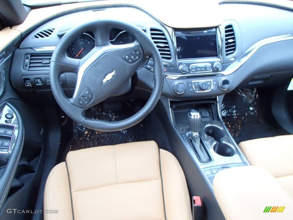 2014 Impala LTZ - Blue Ray Metallic / Jet Black/Mojave photo #8