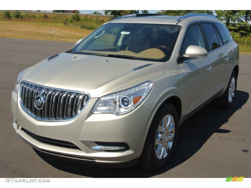 Champagne Silver Metallic 2014 Buick Enclave Premium AWD Exterior Photo #86273324