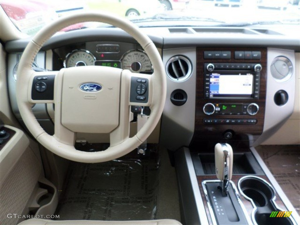 2014 Ford Expedition EL XLT Camel Dashboard Photo #86274399