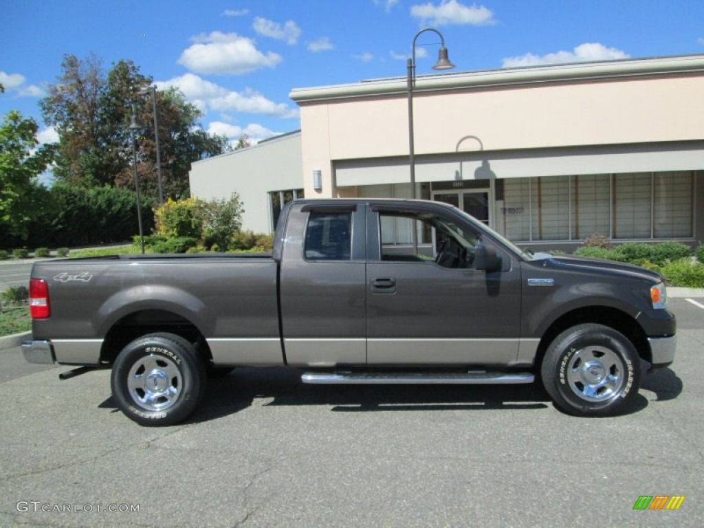 2006 F150 XLT SuperCab 4x4 - Arizona Beige Metallic / Tan photo #10