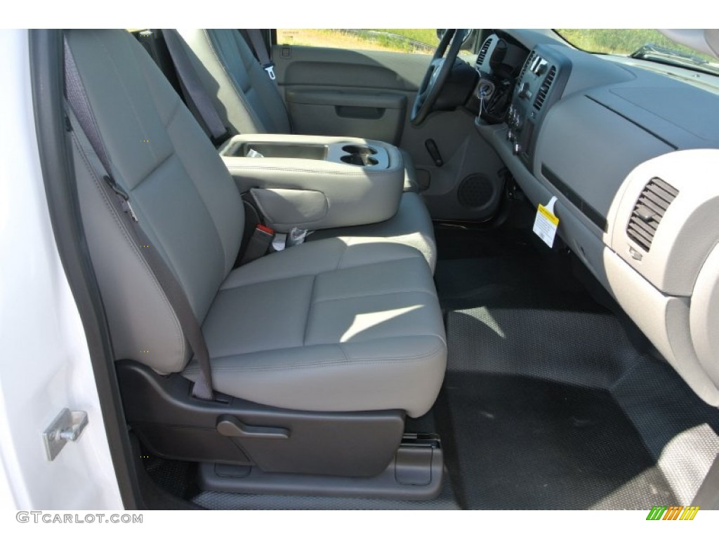 2013 Sierra 1500 Regular Cab - Summit White / Dark Titanium photo #16