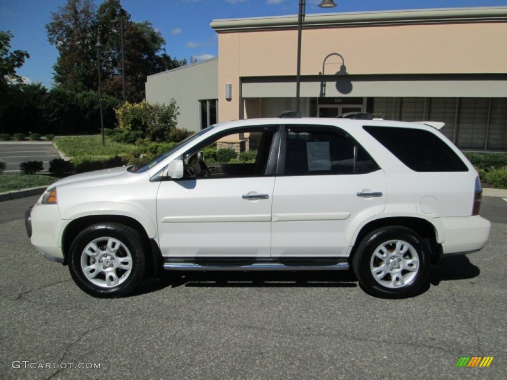 Aspen White Pearl 2005 Acura MDX Standard MDX Model Exterior Photo #86276303