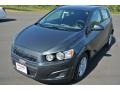 2014 Ashen Gray Metallic Chevrolet Sonic LT Hatchback  photo #2