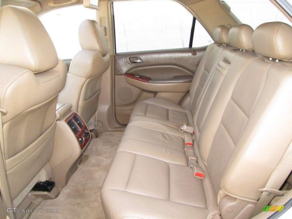 Saddle Interior 2005 Acura MDX Standard MDX Model Photo #86276573