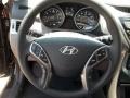 2013 Midnight Black Hyundai Elantra GLS  photo #16