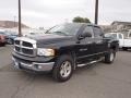 2003 Black Dodge Ram 1500 SLT Quad Cab 4x4  photo #7