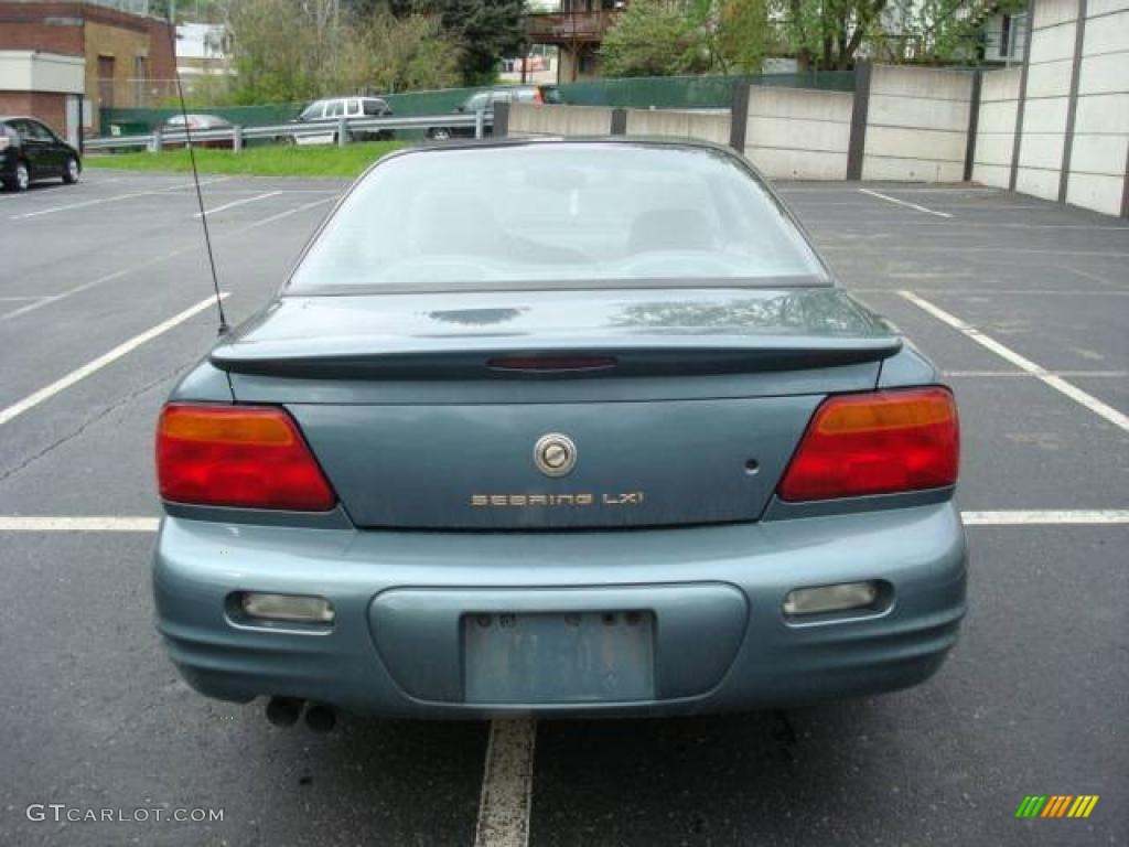 2000 Sebring LXi Coupe - Shale Green Metallic / Agate photo #3