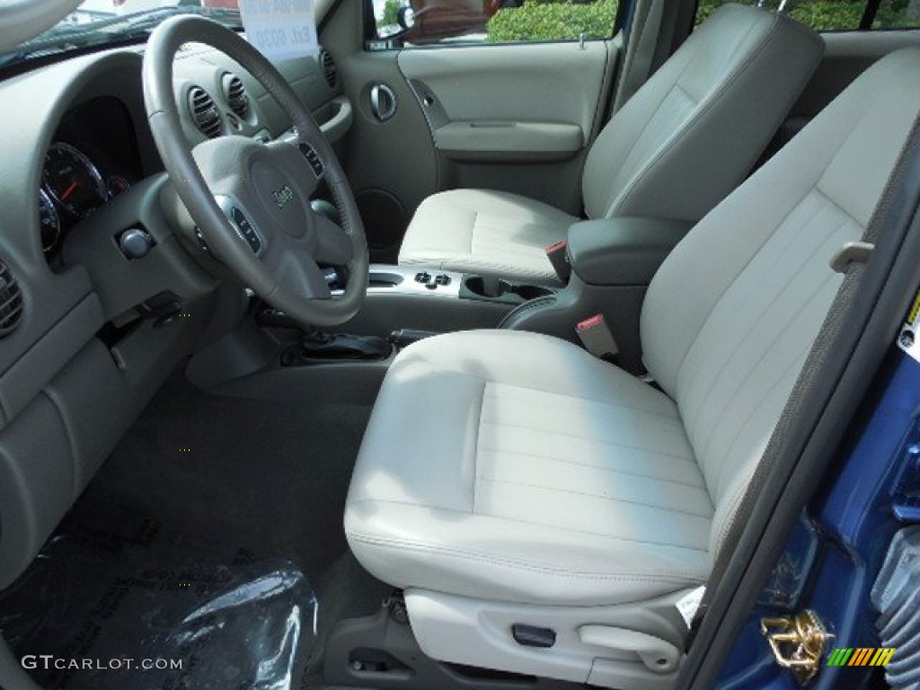 2005 Liberty Limited 4x4 - Atlantic Blue Pearlcoat / Dark Slate Gray/Light Slate Gray photo #4
