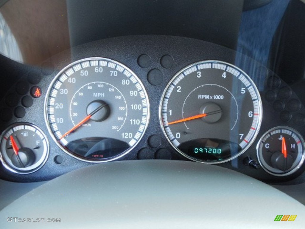 2005 Liberty Limited 4x4 - Atlantic Blue Pearlcoat / Dark Slate Gray/Light Slate Gray photo #19