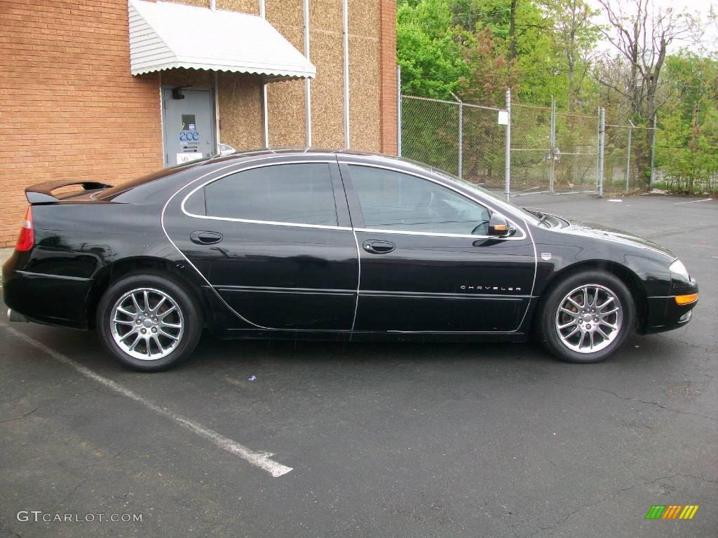 2001 300 M Sedan - Black / Light Taupe photo #5