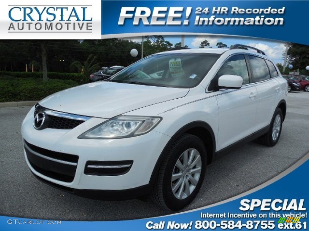 Crystal White Pearl Mica Mazda CX-9