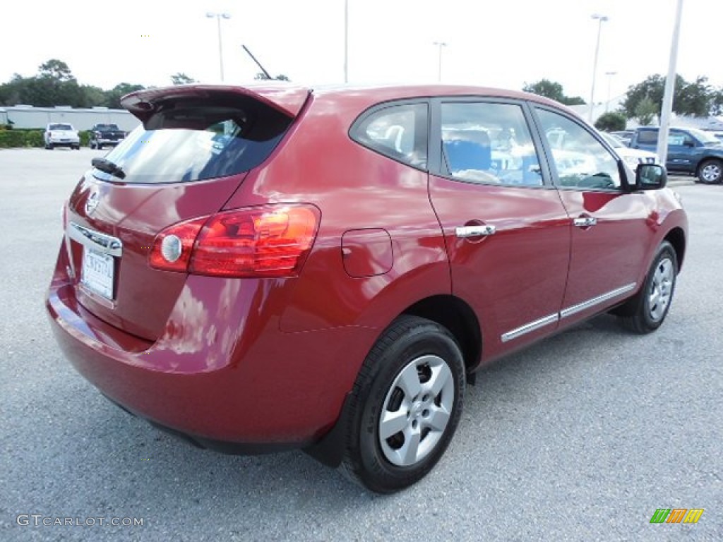 2013 Rogue S - Cayenne Red / Black photo #9