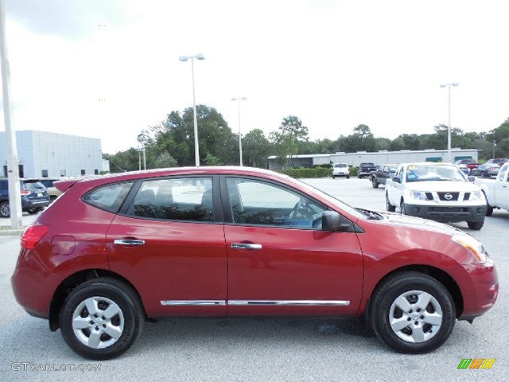 2013 Rogue S - Cayenne Red / Black photo #10
