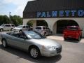 2004 Satin Jade Pearl Chrysler Sebring Limited Convertible  photo #2