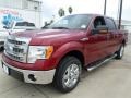 2013 Ruby Red Metallic Ford F150 XLT SuperCrew  photo #1