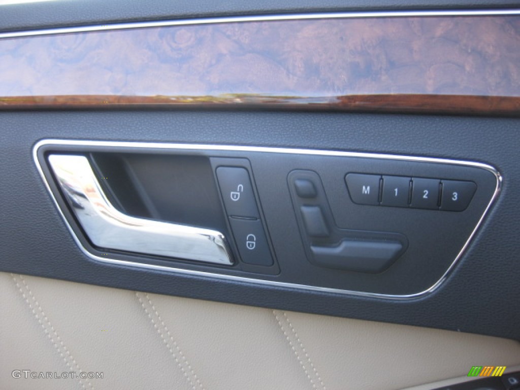 2011 E 350 BlueTEC Sedan - Arctic White / Almond/Mocha photo #7