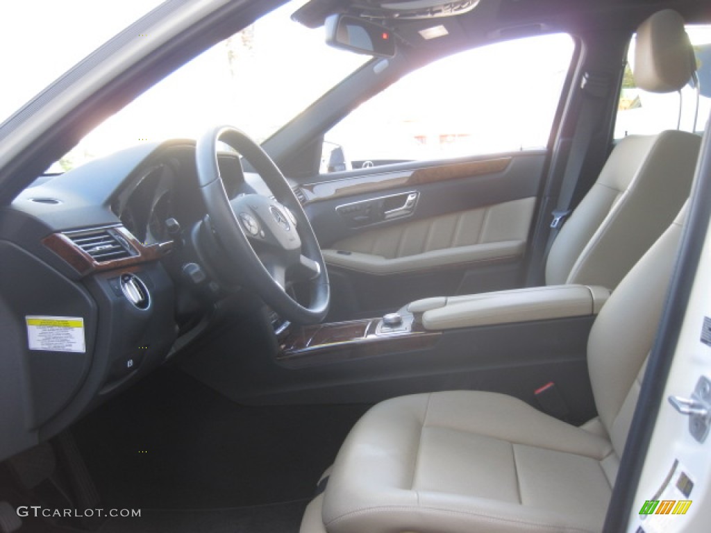 2011 E 350 BlueTEC Sedan - Arctic White / Almond/Mocha photo #19